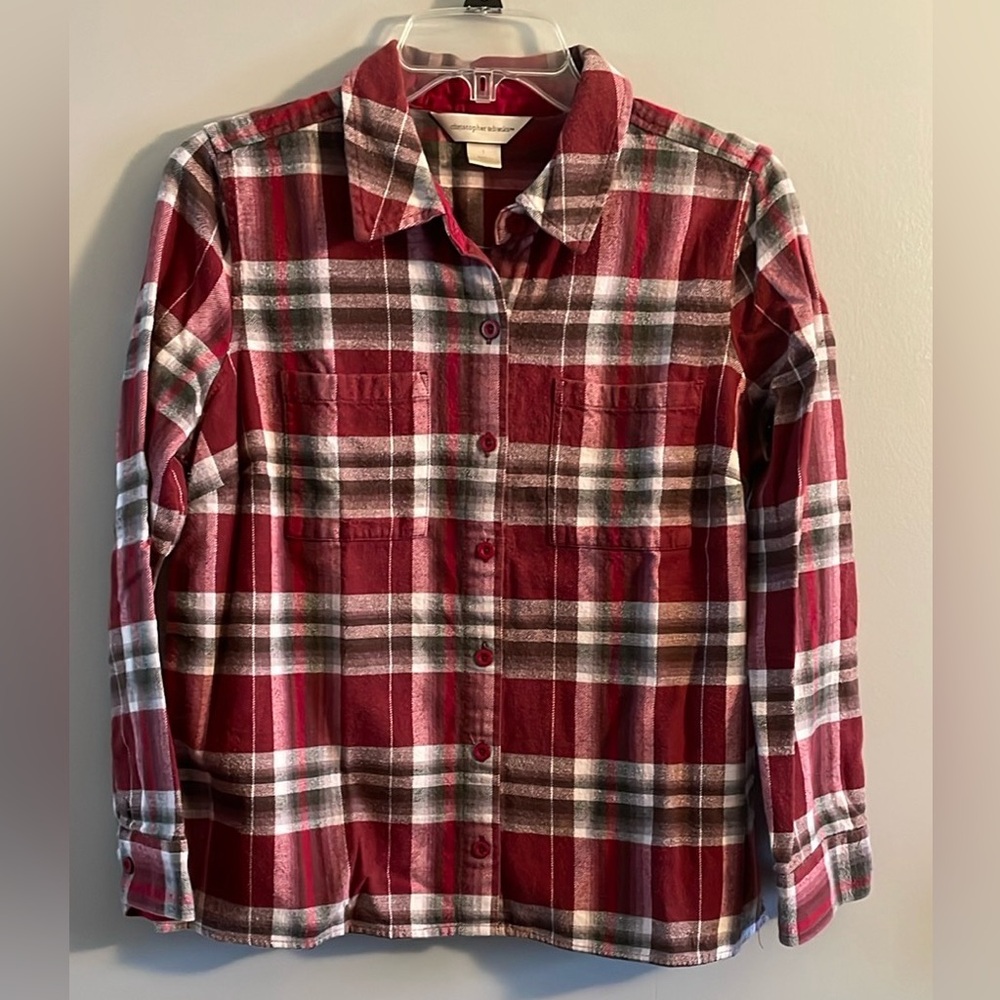 Christopher & Banks Button down Shirt  L